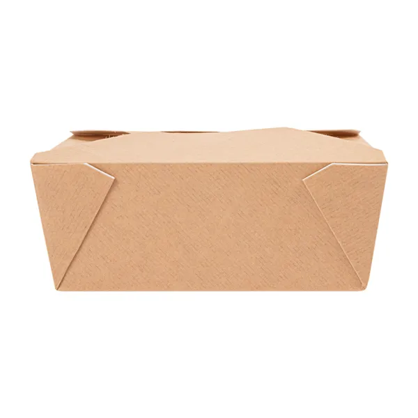 Cajas americanas microondables de cartón kraft "THEPACK"