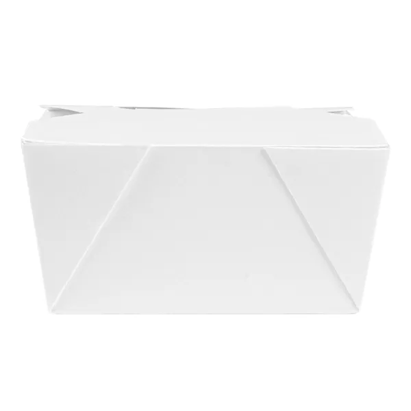 Cajas americanas microondables de cartón blanco "THEPACK""