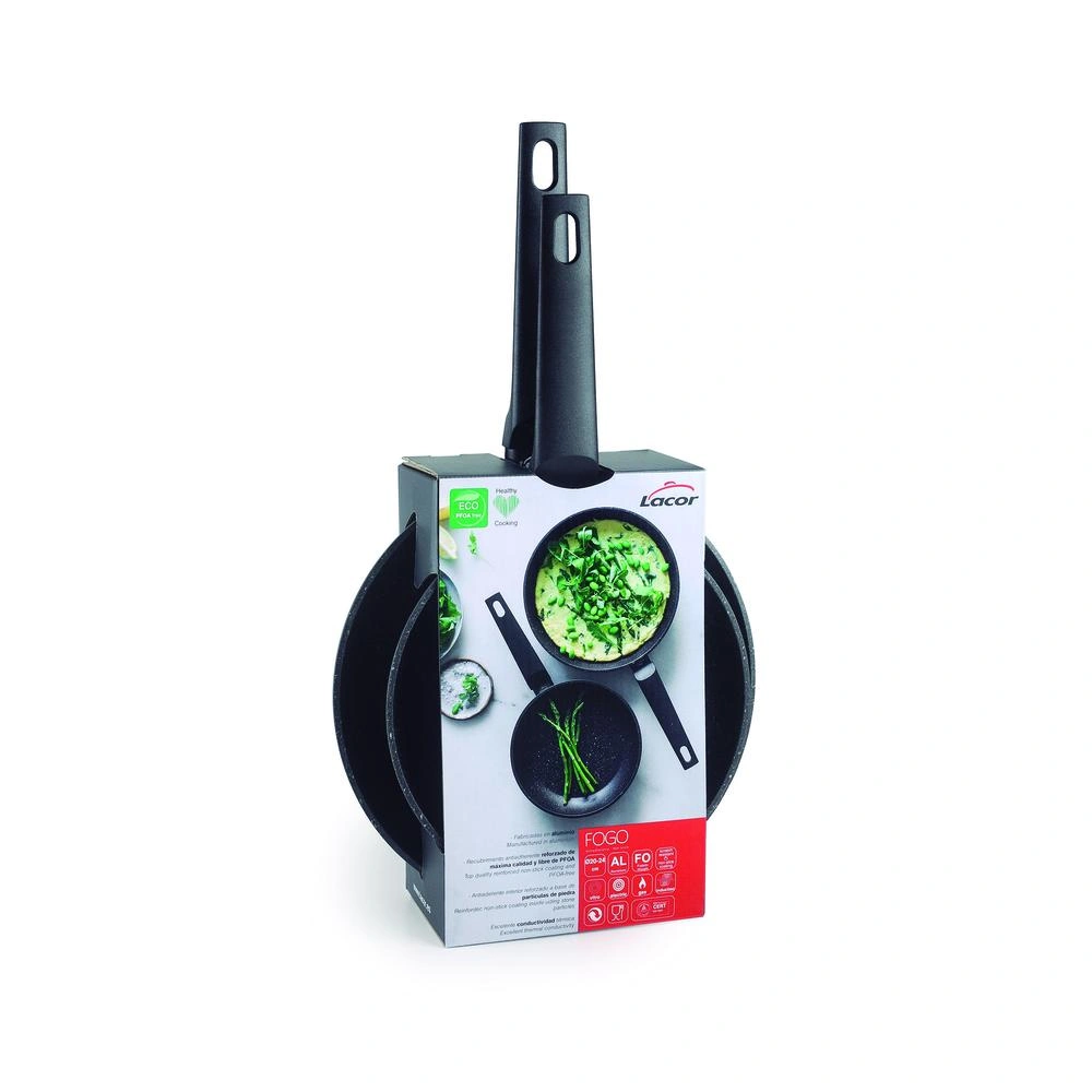 Set 2 Sartenes 20-24 Cm Fogo