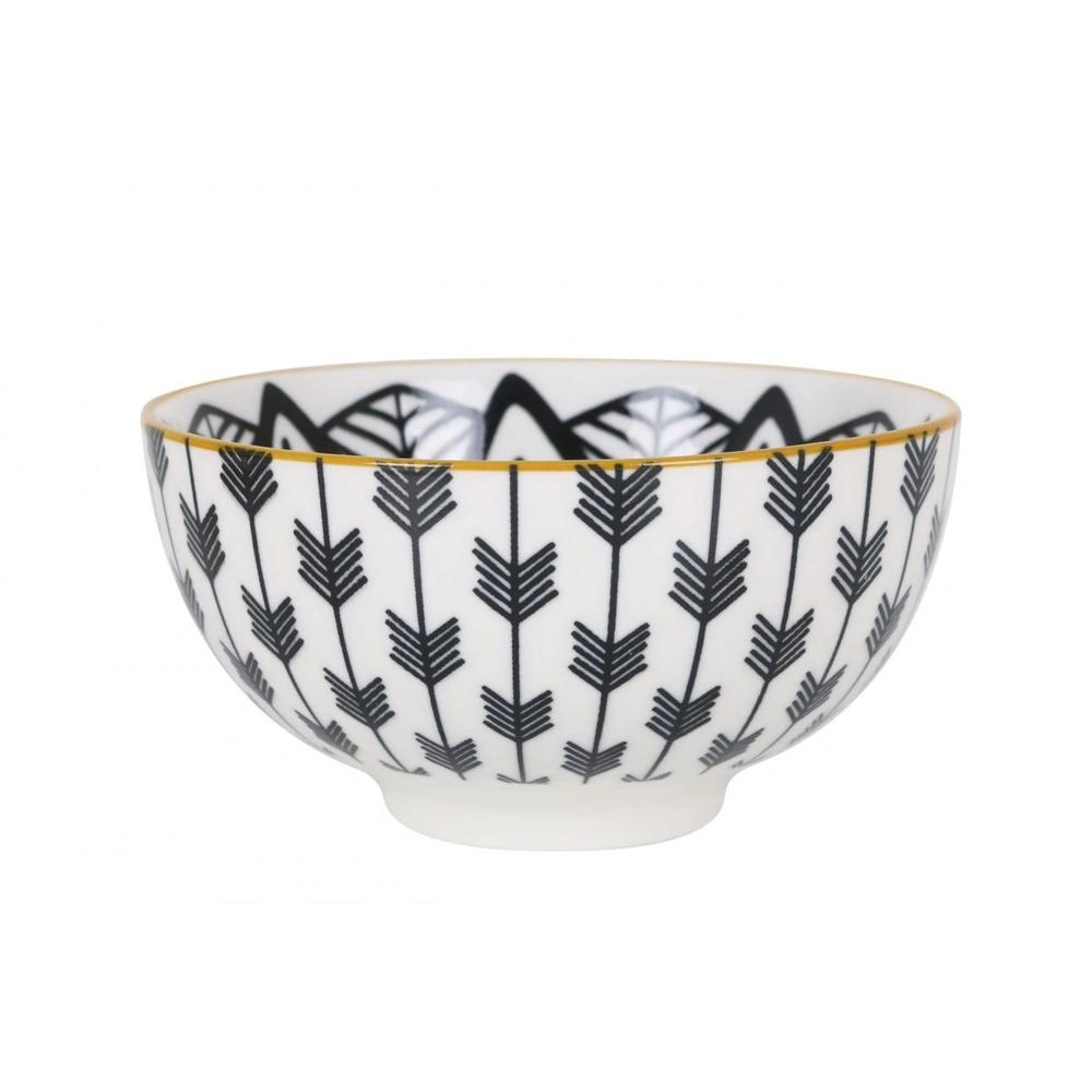 Bol Aperitivo Porcelana Decorada Surtida Japonés Hanae