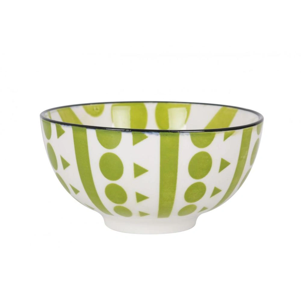 Bol Aperitivo Porcelana Decorada Surtida Japonés Hanae