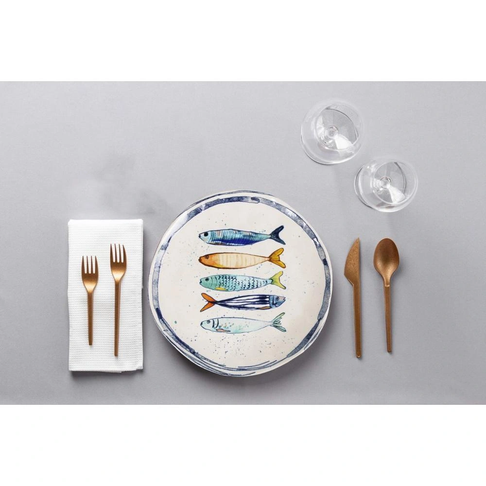 Bol 16Cm Peixe Iberica Brillo Porcelana