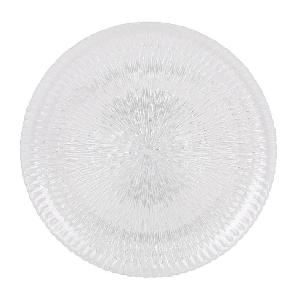 Plato Llano Caracalla 28X2Cm Vidrio