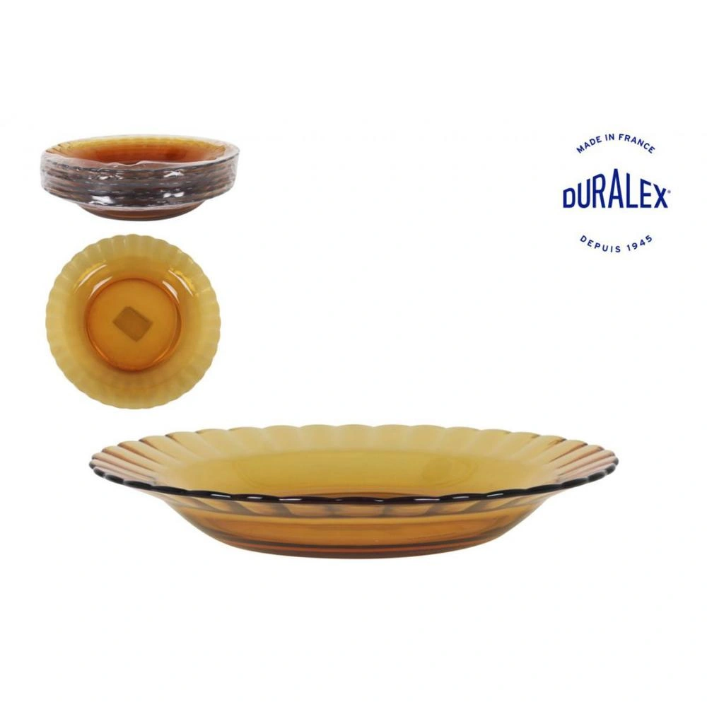 Plato Hondo 23Cm Ambar Picardie Duralex