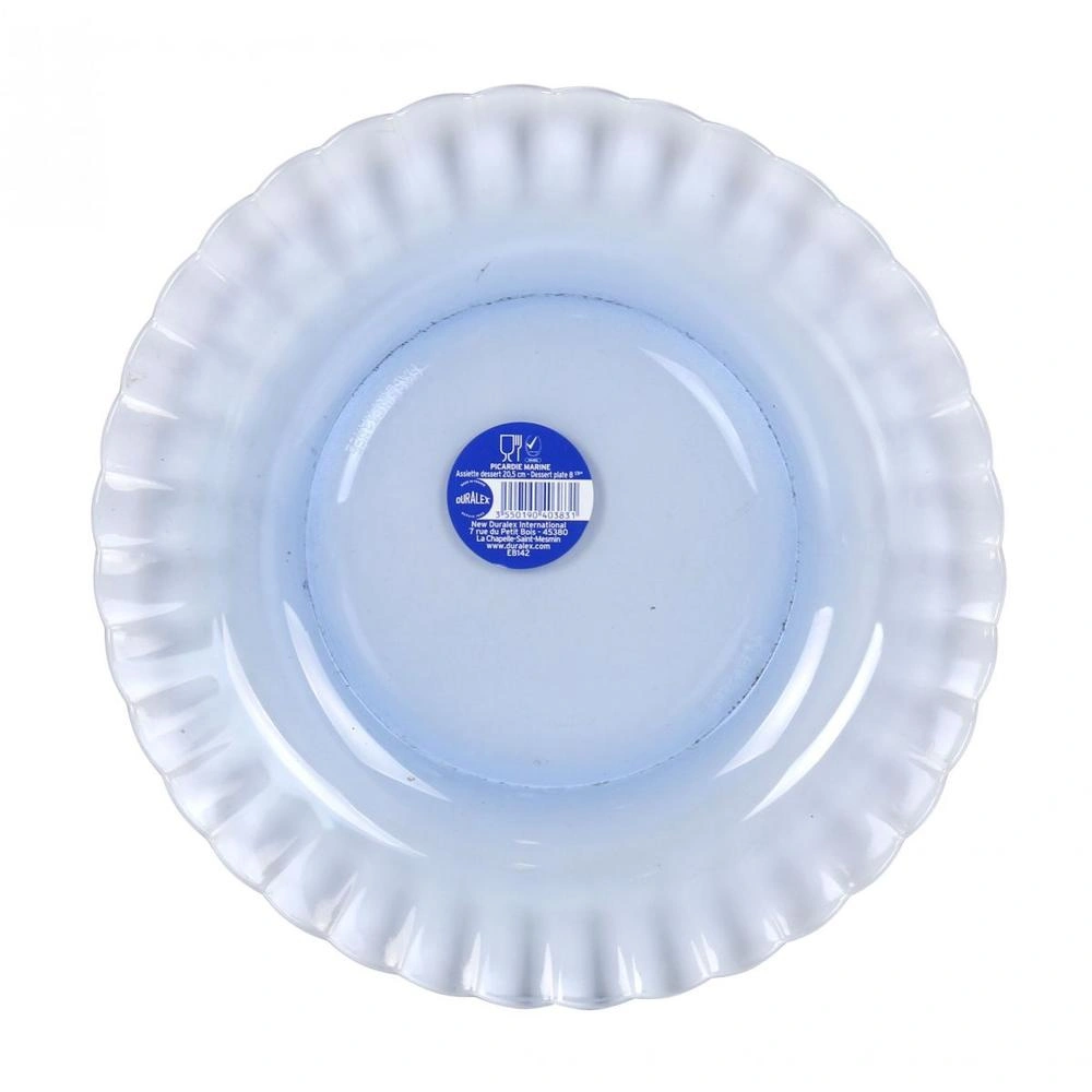 Plato Postre 205Cm Marine Picardie Duralex