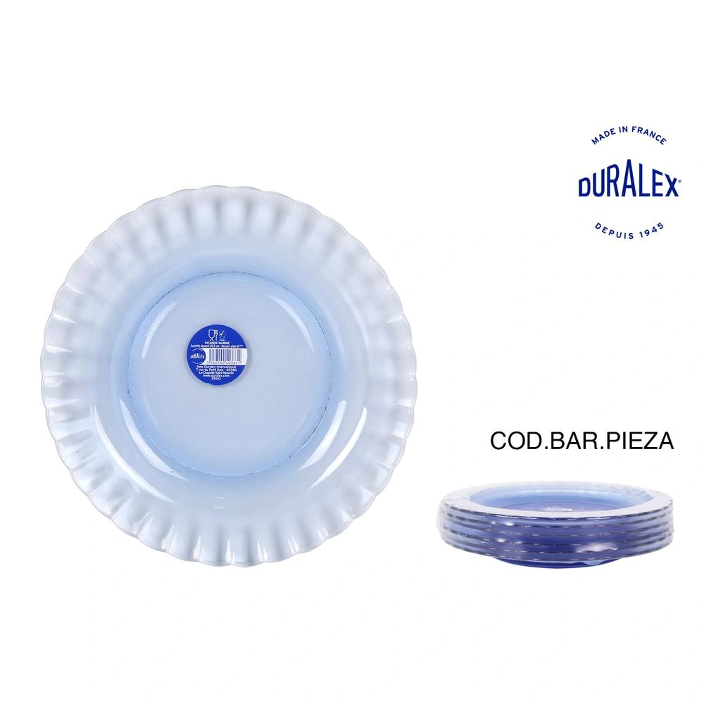 Plato Postre 205Cm Marine Picardie Duralex