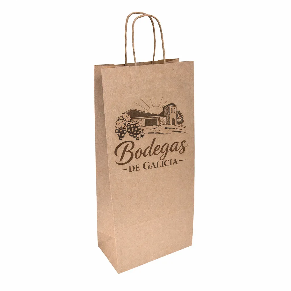 Bolsas de botellas de vino con personalización